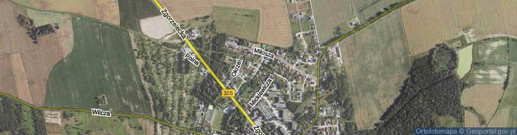 Zdjęcie satelitarne Prusa Bolesława ul.