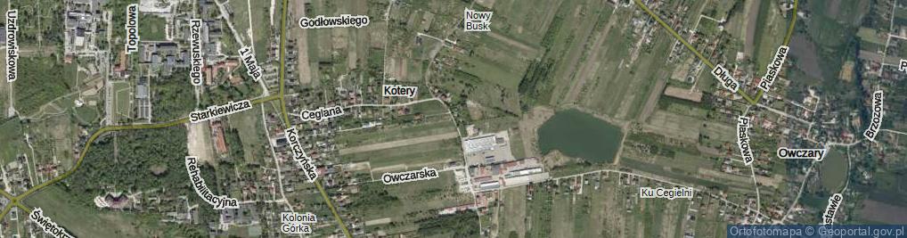 Zdjęcie satelitarne Przemysłowa ul.