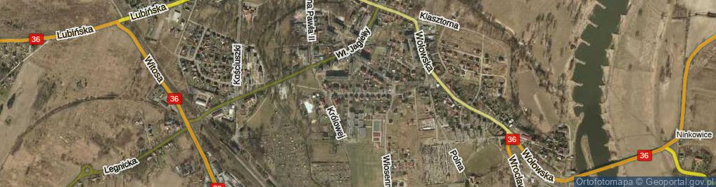 Zdjęcie satelitarne Przyjaciół Żołnierza ul.