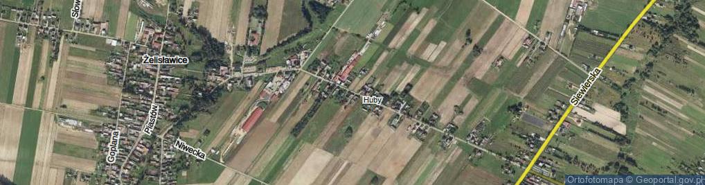 Zdjęcie satelitarne Przyszłości ul.