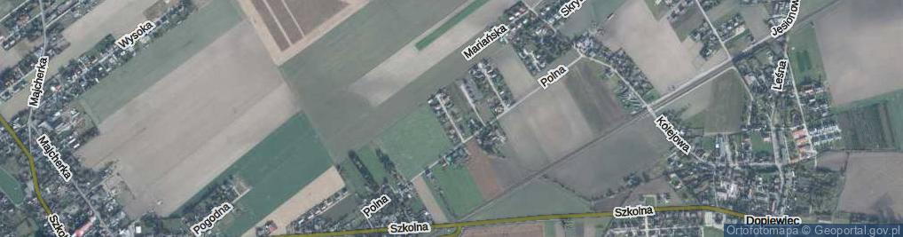Zdjęcie satelitarne Pszenna ul.