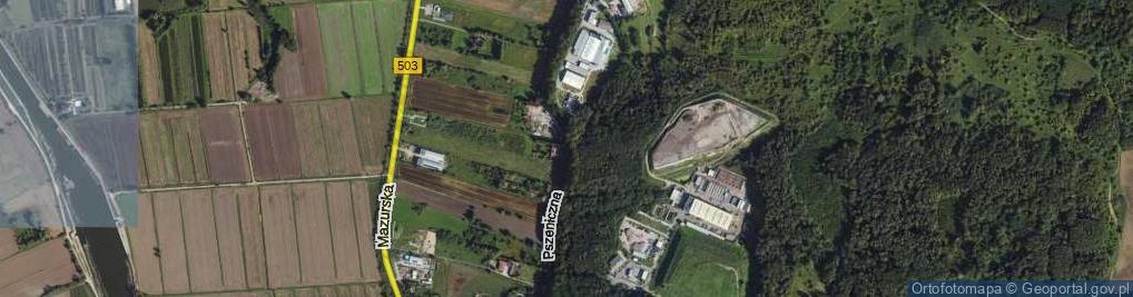 Zdjęcie satelitarne Pszeniczna ul.