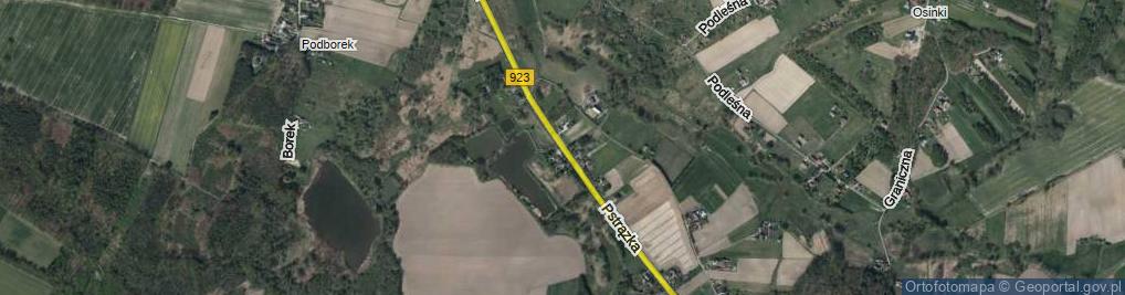 Zdjęcie satelitarne Pstrązka ul.