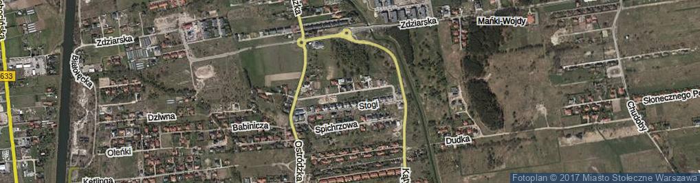 Zdjęcie satelitarne Pszeniczna ul.