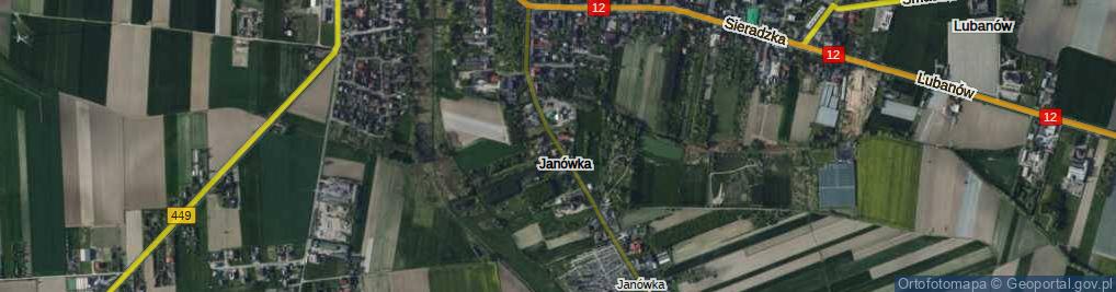 Zdjęcie satelitarne Pułaskiego ul.