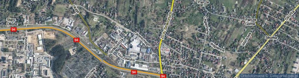 Zdjęcie satelitarne Pułaskiego Kazimierza, gen. ul.