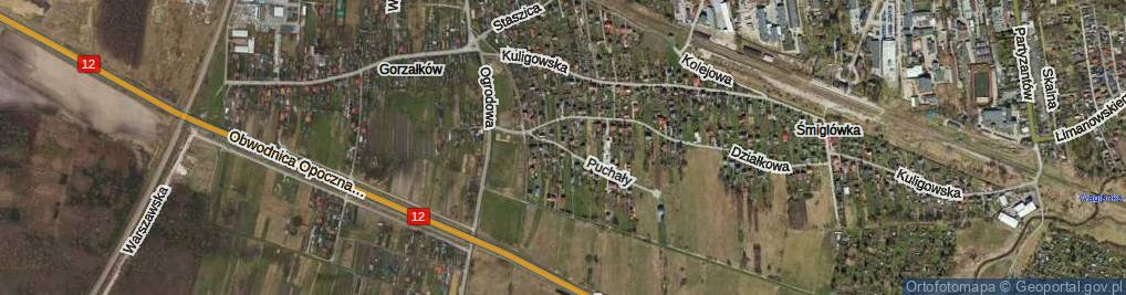 Zdjęcie satelitarne Puchały Józefa, ułana ul.