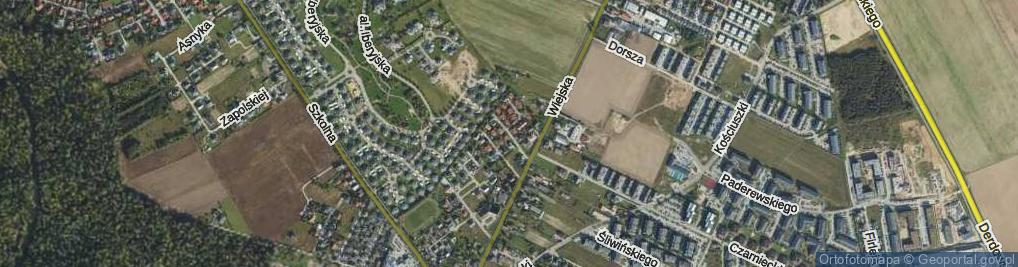 Zdjęcie satelitarne Pułaskiego Kazimierza, gen. ul.