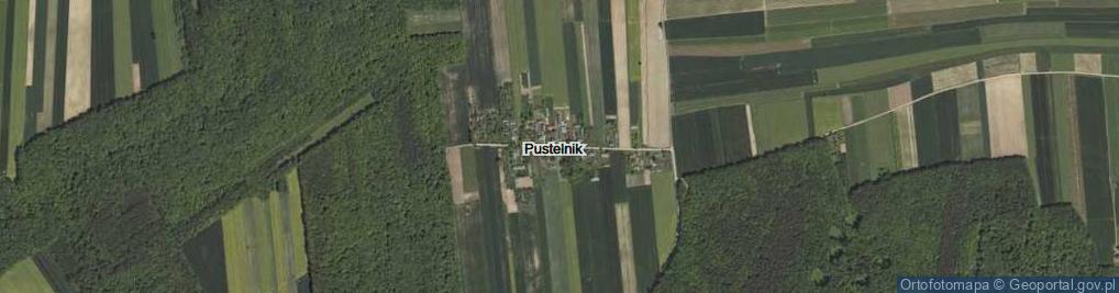 Zdjęcie satelitarne Pustelnik ul.