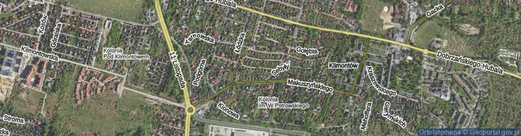 Zdjęcie satelitarne Puszkina Aleksandra ul.