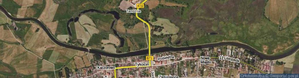 Zdjęcie satelitarne Puchalskiego ul.