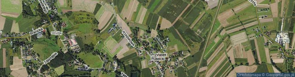 Zdjęcie satelitarne Pysońce ul.