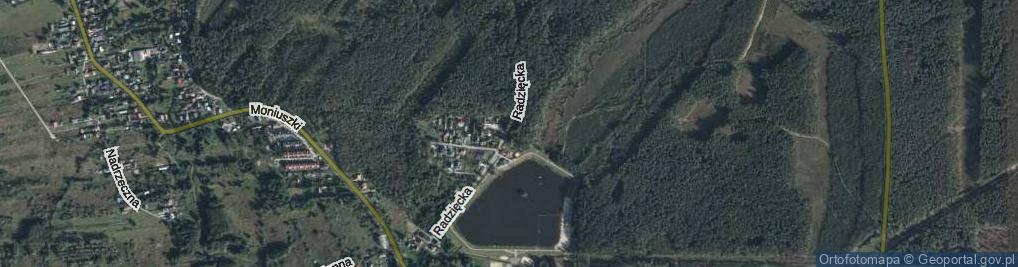 Zdjęcie satelitarne Radzięcka ul.