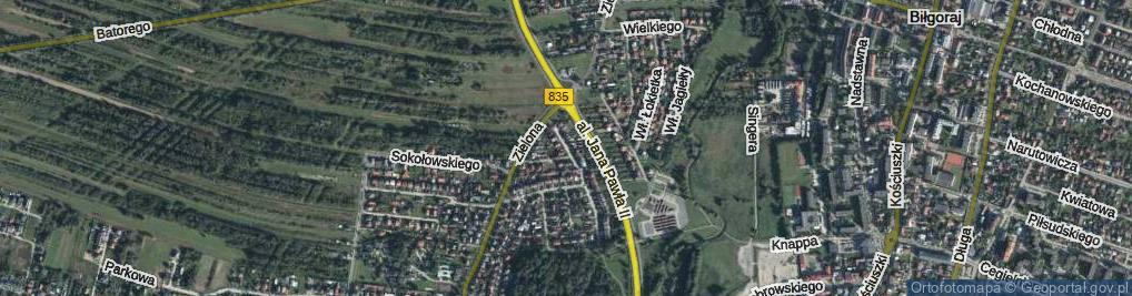 Zdjęcie satelitarne Rataja Macieja ul.