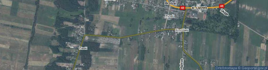 Zdjęcie satelitarne Radomska ul.