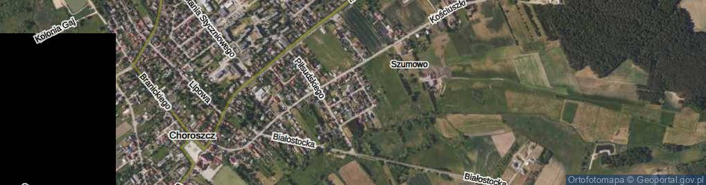 Zdjęcie satelitarne Raginisa Władysława, mjr. ul.