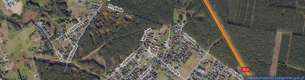 Zdjęcie satelitarne Radosna ul.