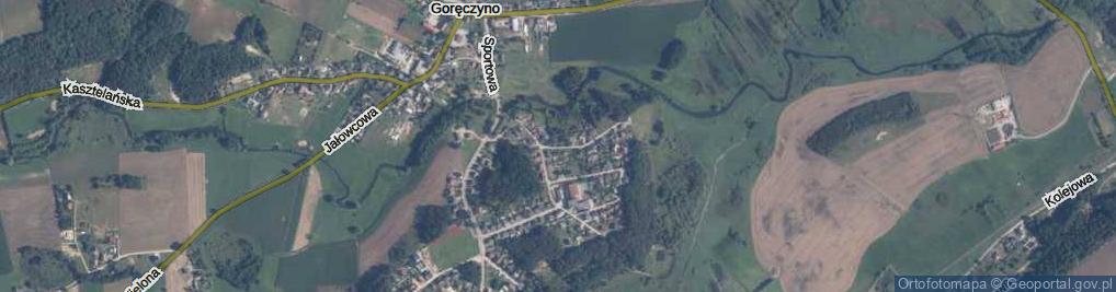 Zdjęcie satelitarne Raduńska ul.