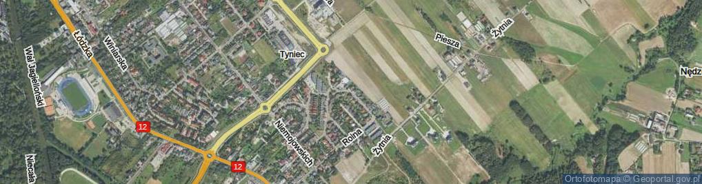 Zdjęcie satelitarne Radoszewskiego Józefa ul.