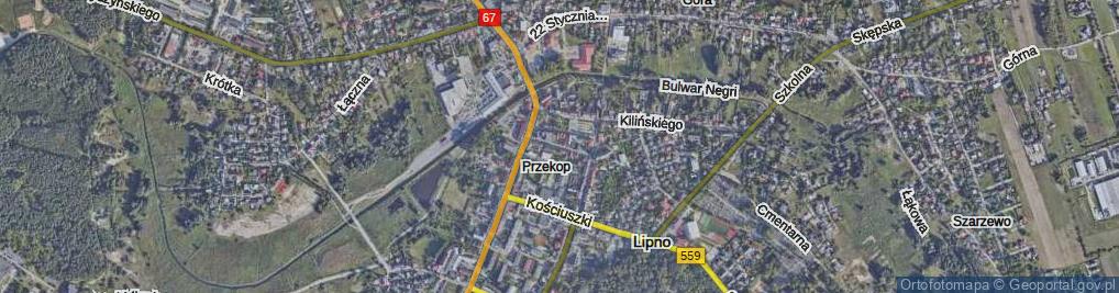 Zdjęcie satelitarne Rapackiego ul.