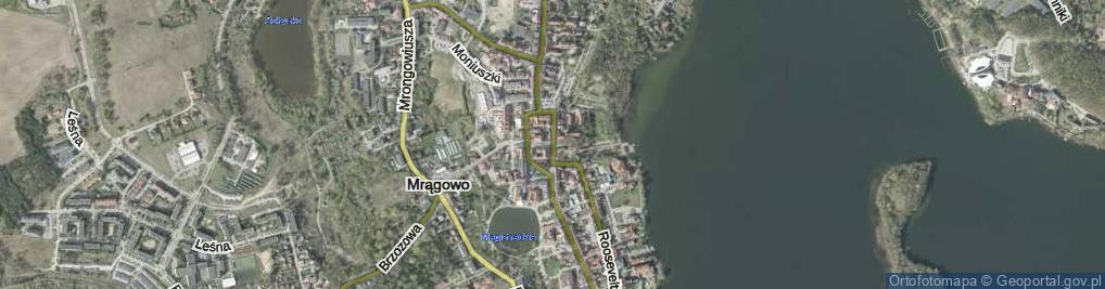 Zdjęcie satelitarne Ratuszowa ul.