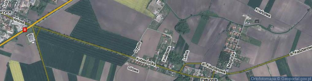 Zdjęcie satelitarne Radosna ul.