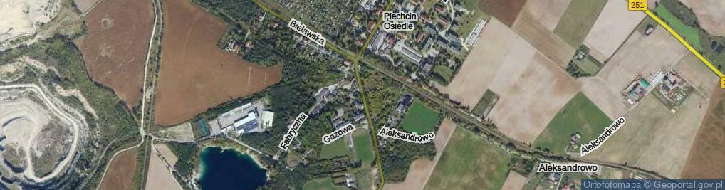 Zdjęcie satelitarne Radłowska ul.