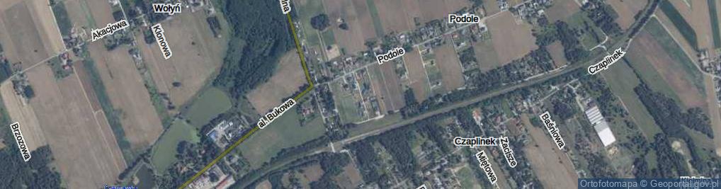 Zdjęcie satelitarne Radosna ul.