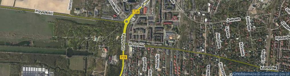 Zdjęcie satelitarne Ramzesa ul.