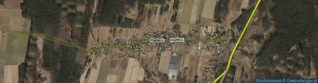 Zdjęcie satelitarne Radecz ul.