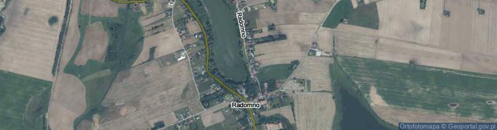 Zdjęcie satelitarne Radomno ul.