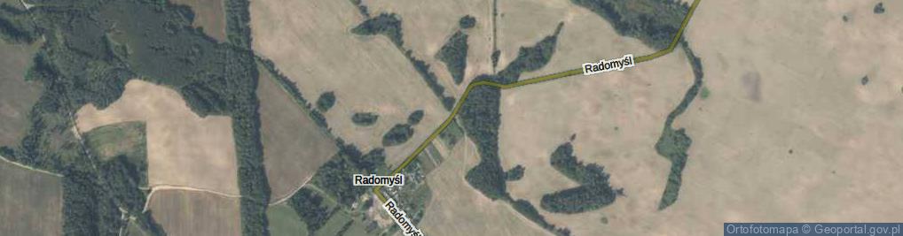 Zdjęcie satelitarne Radomyśl ul.