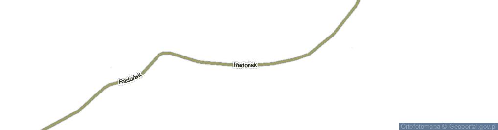 Zdjęcie satelitarne Radońsk ul.