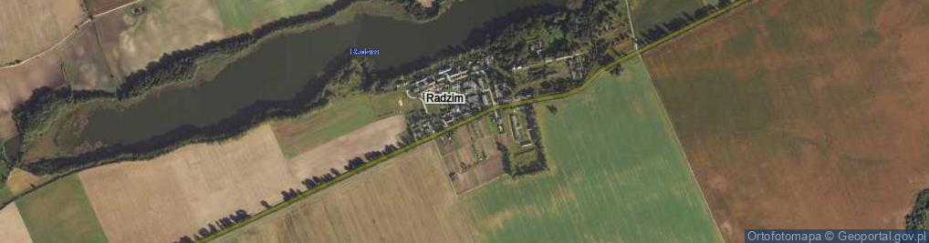 Zdjęcie satelitarne Radzim ul.