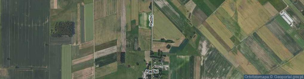 Zdjęcie satelitarne Radźki ul.