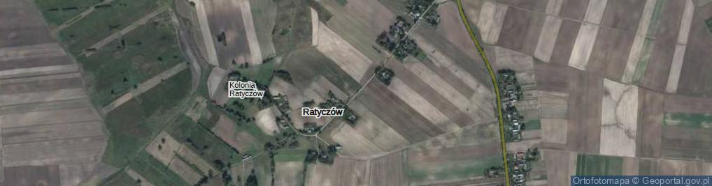 Zdjęcie satelitarne Ratyczów ul.