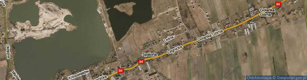 Zdjęcie satelitarne Radosna ul.