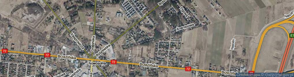 Zdjęcie satelitarne Raciborskiego Mariana ul.