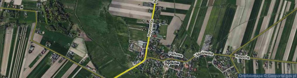 Zdjęcie satelitarne Reymonta Władysława ul.