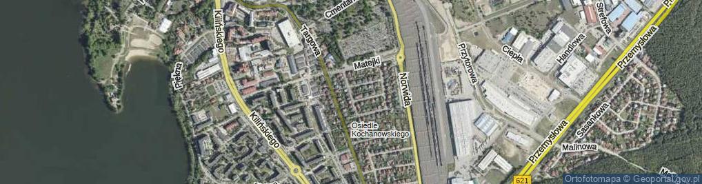 Zdjęcie satelitarne Reja Mikołaja ul.