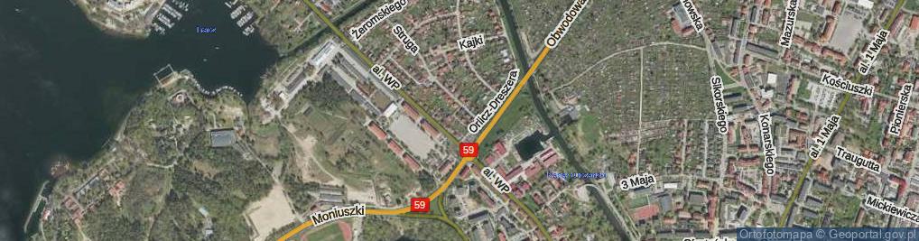 Zdjęcie satelitarne Reja Mikołaja ul.