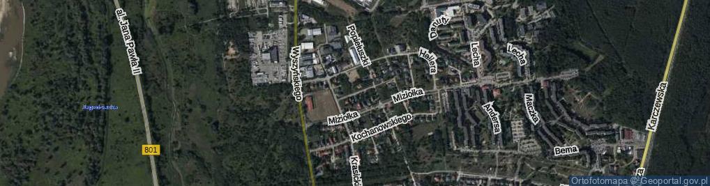 Zdjęcie satelitarne Reja Mikołaja ul.