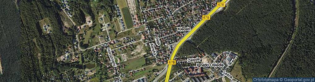 Zdjęcie satelitarne Reja Mikołaja ul.