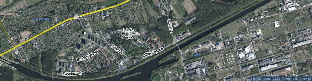 Zdjęcie satelitarne Reymonta Władysława ul.