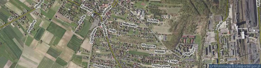 Zdjęcie satelitarne Reja Mikołaja ul.