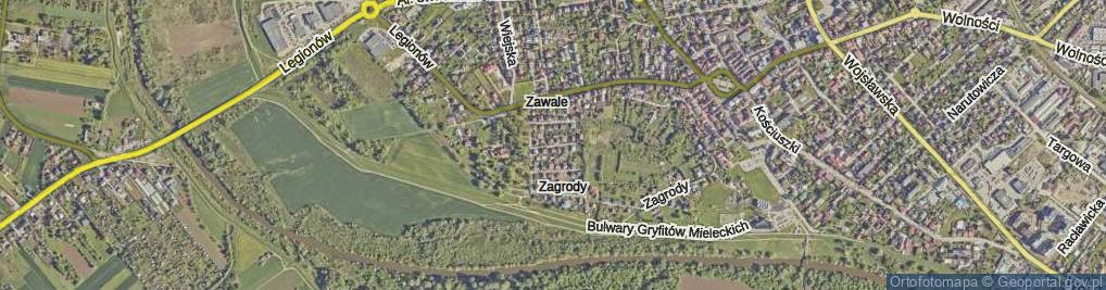 Zdjęcie satelitarne Reymonta Władysława ul.