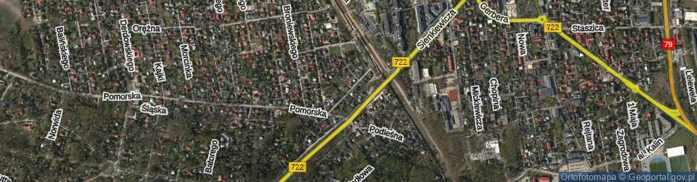 Zdjęcie satelitarne Reja Mikołaja ul.