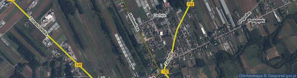 Zdjęcie satelitarne Reja Mikołaja ul.