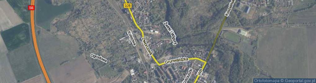 Zdjęcie satelitarne Rejtana Tadeusza ul.