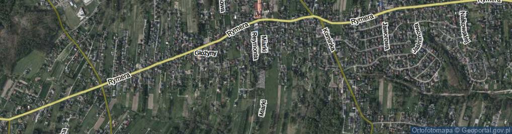 Zdjęcie satelitarne Reymonta Władysława ul.
